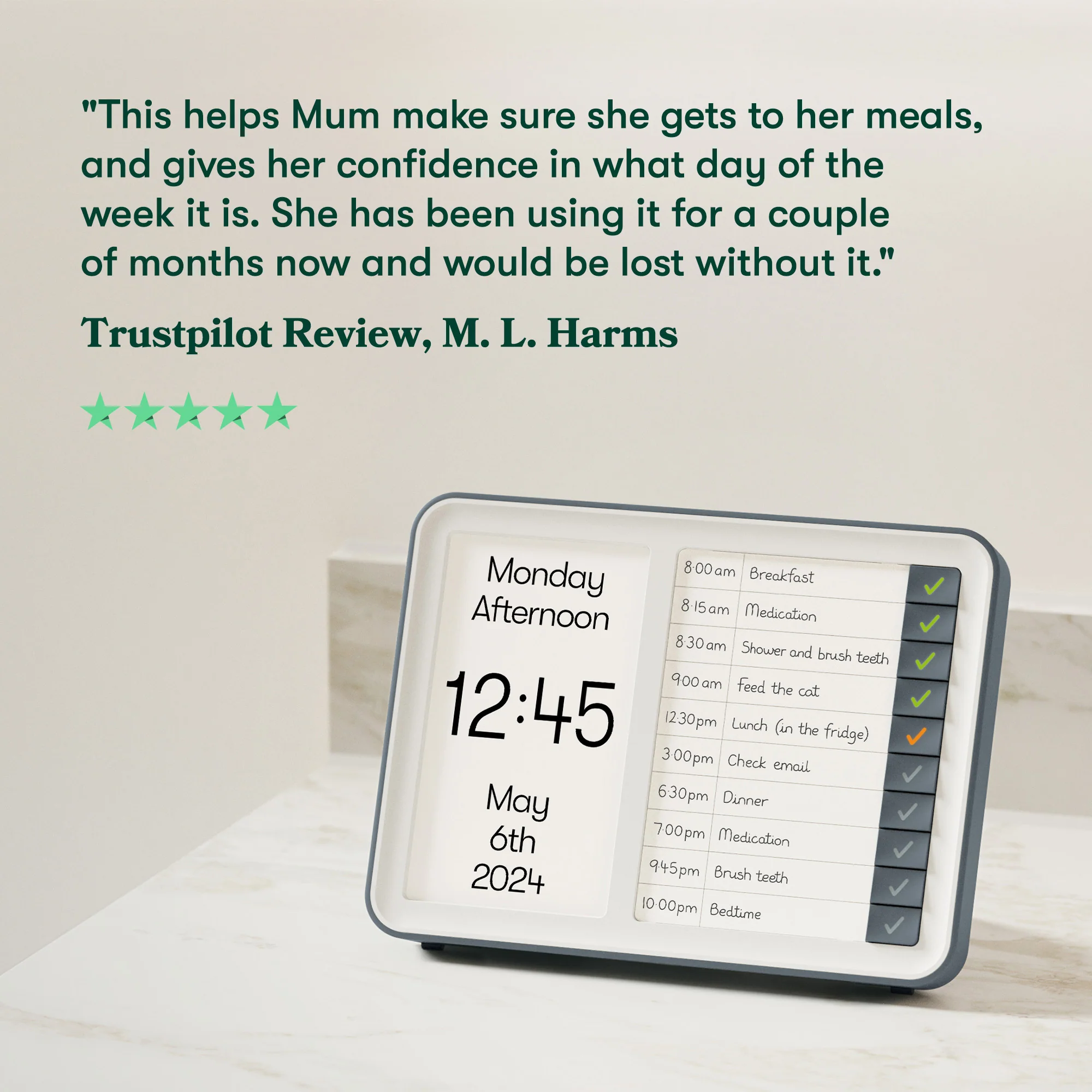 Day Hub™ - Dementia Reminder Clock - Image 11