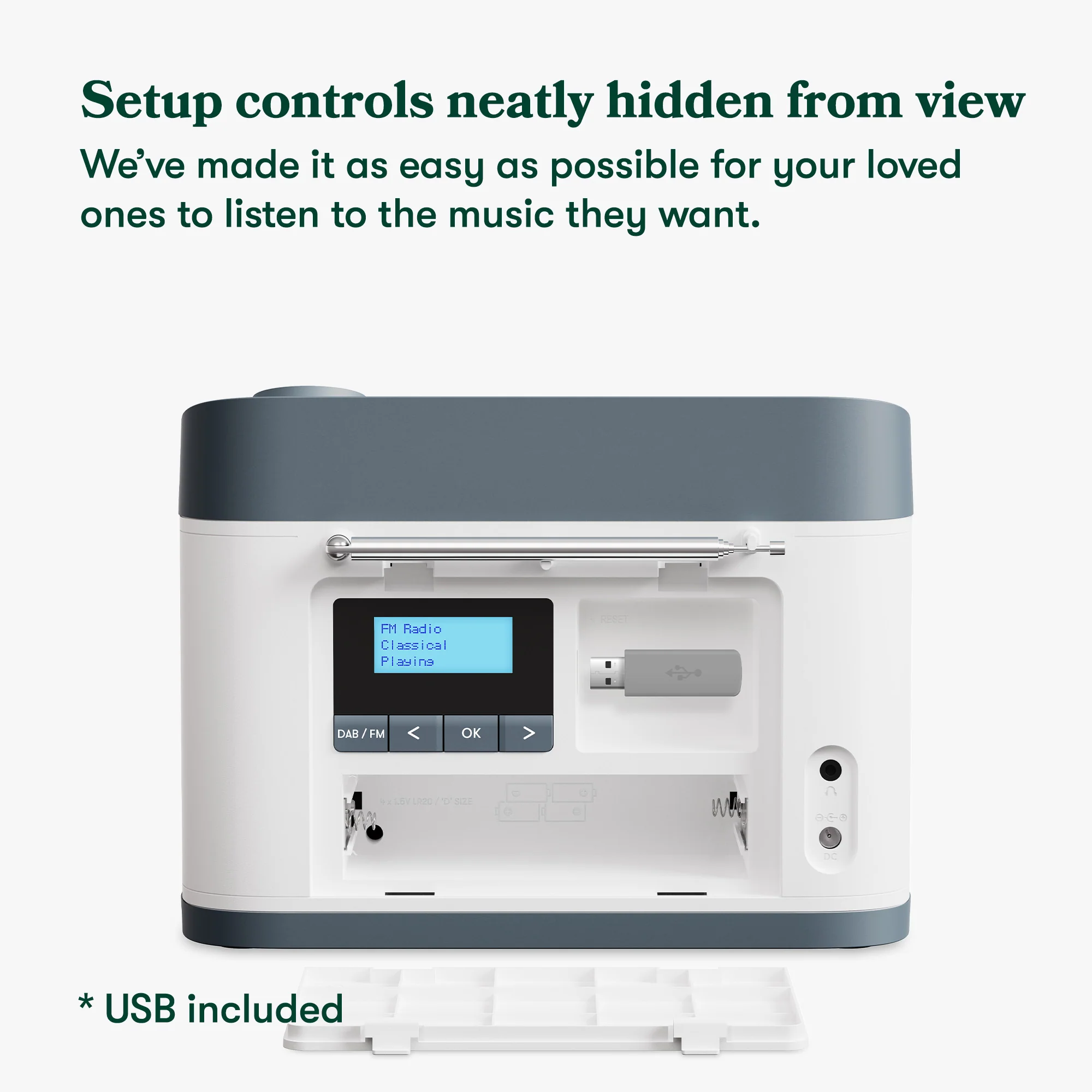 Dementia Radio & Music Player - FM / DAB+ / MP3 - Image 5