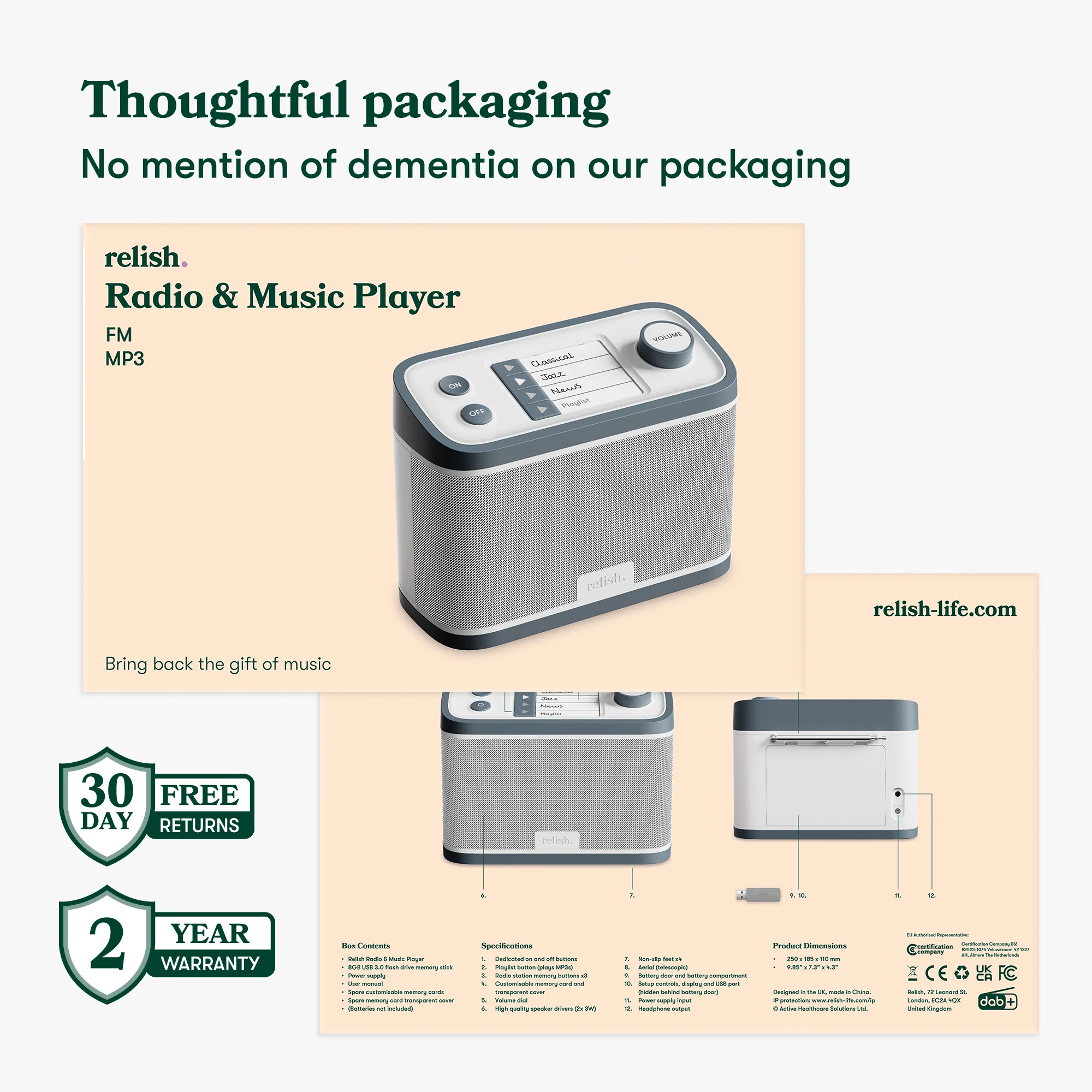Dementia Radio & Music Player FM / DAB+ / MP3 - Image 13